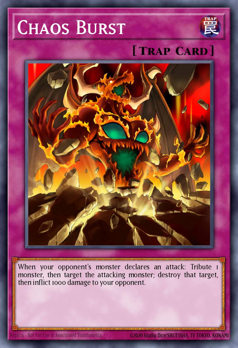 Chaos Burst Common BP03-EN203 Battle Pack 3 Monster League Yugioh card