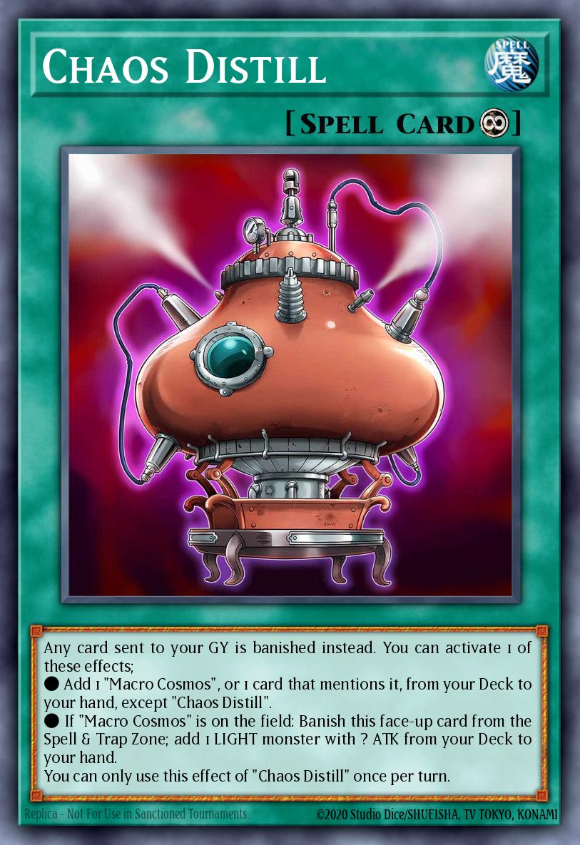 Chaos Distill Super Rare MZMU-EN026 Maze of Muertos Yugioh card