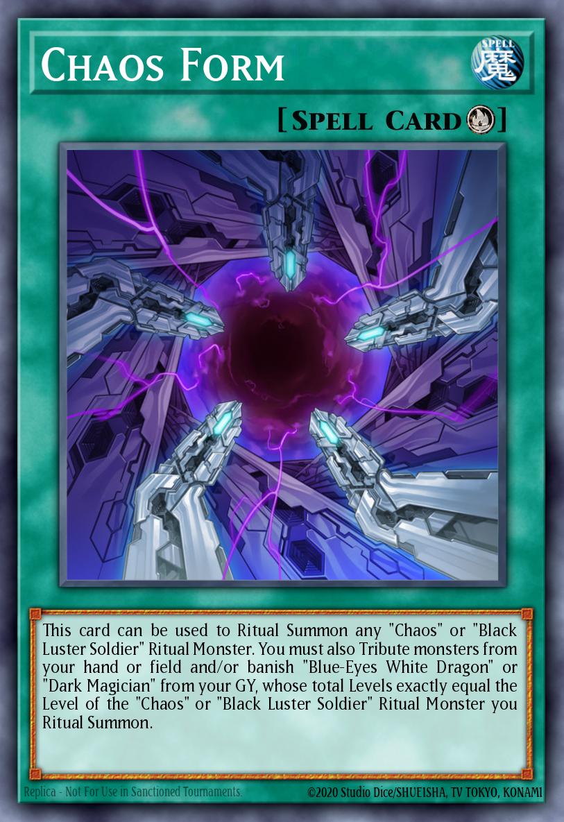 Chaos Form Ultra Rare DUPO-EN049 Duel Power Yugioh card