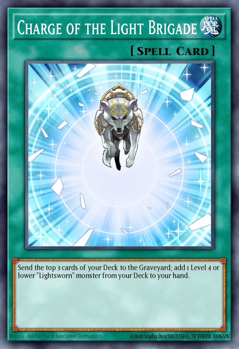 Charge of the Light Brigade Collector's Rare RA02-EN055 25th Anniversary Rarity Collection II Yugioh card