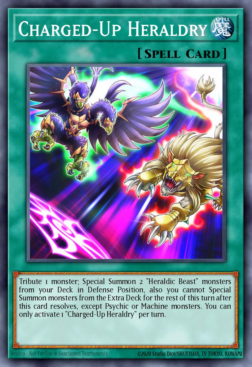 Charged-Up Heraldry Common IGAS-EN060 Ignition Assault Yugioh card