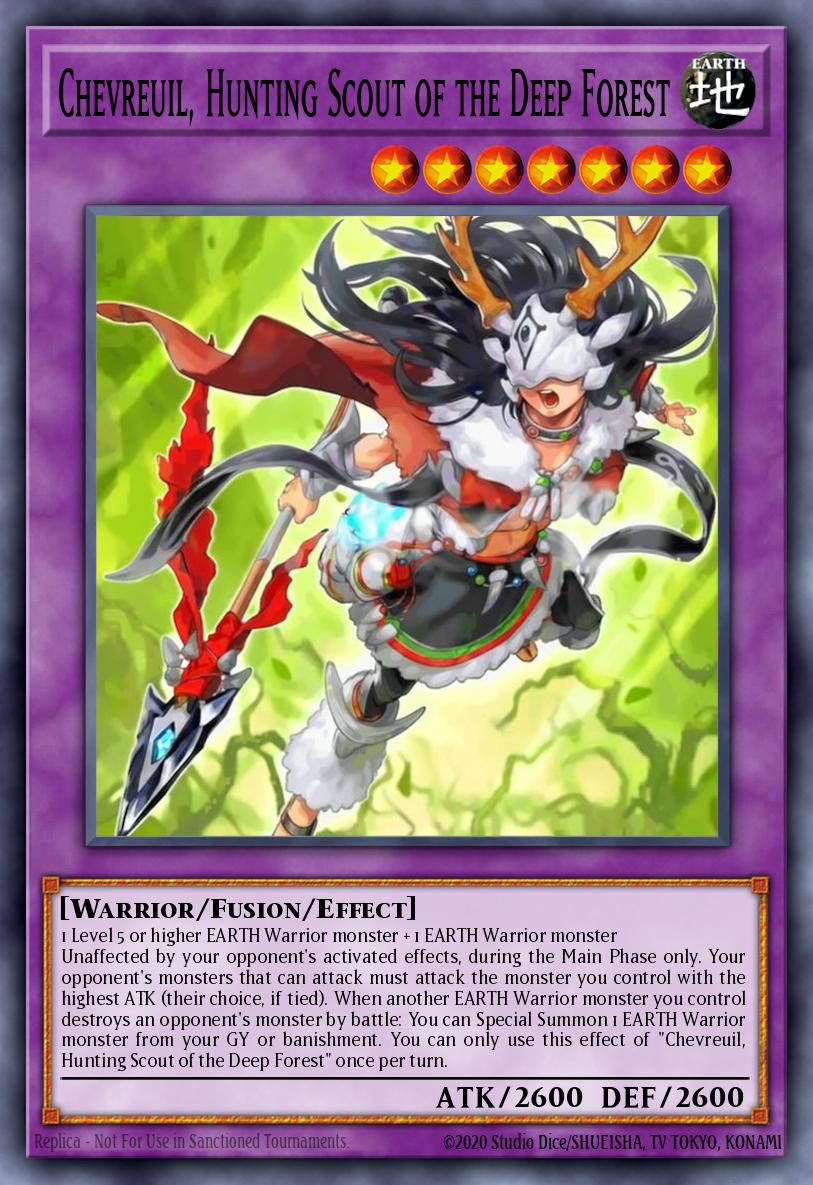 Chevreuil Hunting Scout of the Deep Forest Common DOOD-EN085 Doom of Dimensions Yugioh card