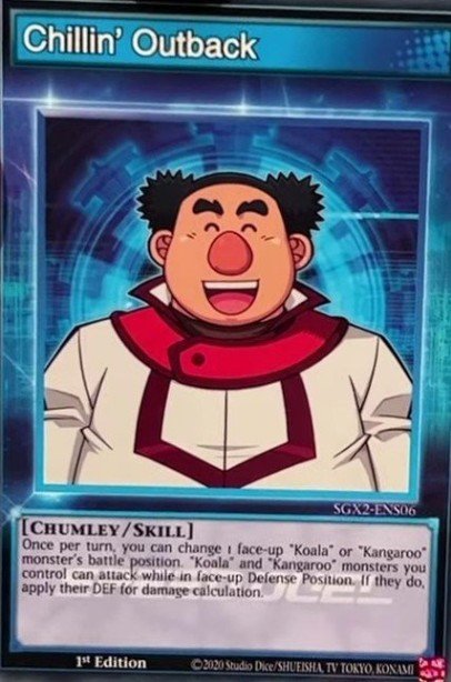 Chillin Outback Common SGX2-ENS06 Speed Duel GX Midterm Paradox Yugioh card