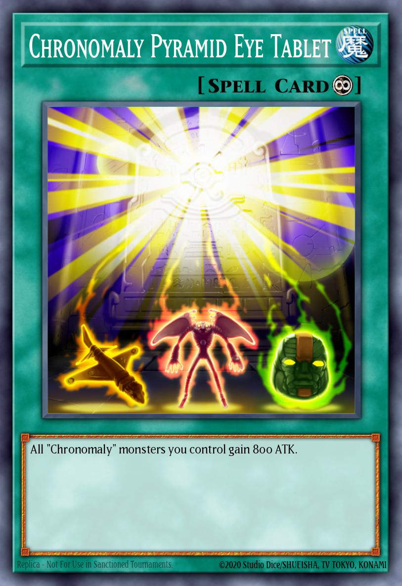 Chronomaly Pyramid Eye Tablet Common REDU-EN055 Return of the Duelist Yugioh card