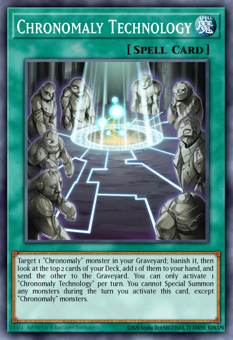 Chronomaly Technology Common REDU-EN054 Return of the Duelist Yugioh card