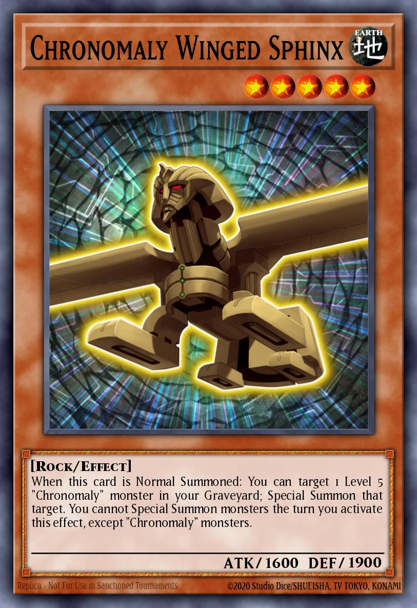 Chronomaly Winged Sphinx Common MP14-EN191 2014 Mega-Tin Mega Pack Yugioh card