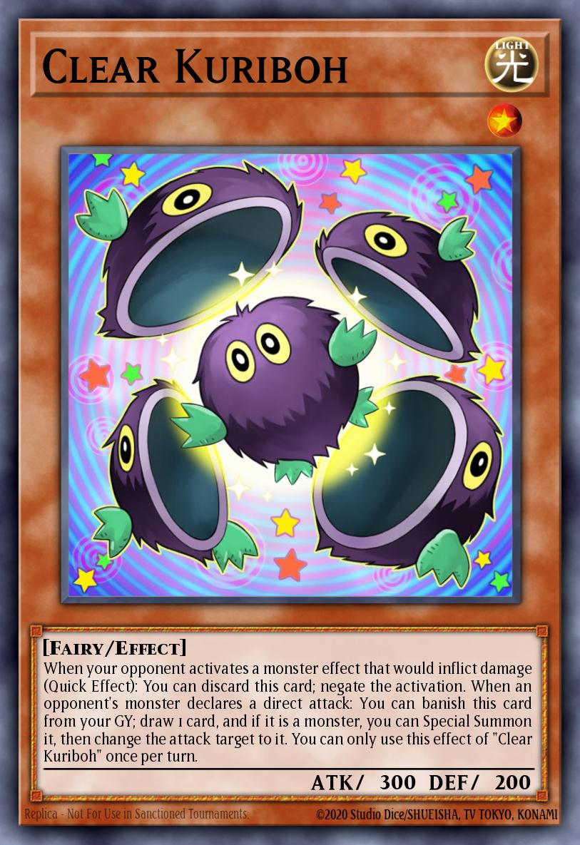 Clear Kuriboh Super Rare AC19-EN004 Yu-Gi-Oh! Advent Calendar (2019) Yugioh card