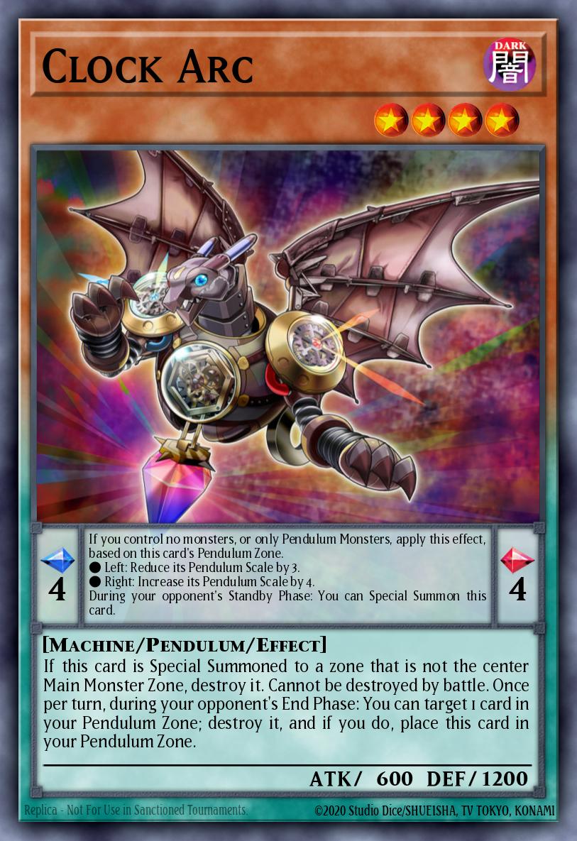 Clock Arc Common LIOV-EN030 Lightning Overdrive Yugioh card