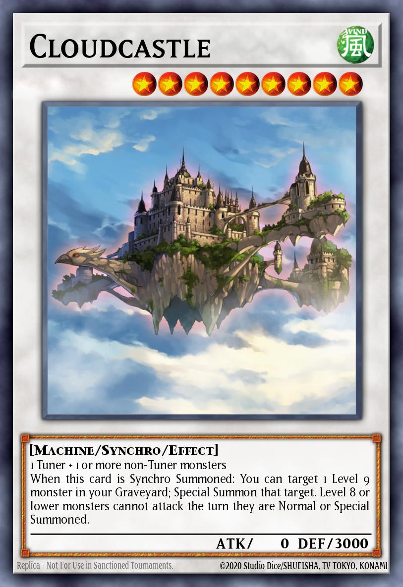 Cloudcastle Common L26D-ENX38 Legendary Modern Decks 2026 Yugioh card