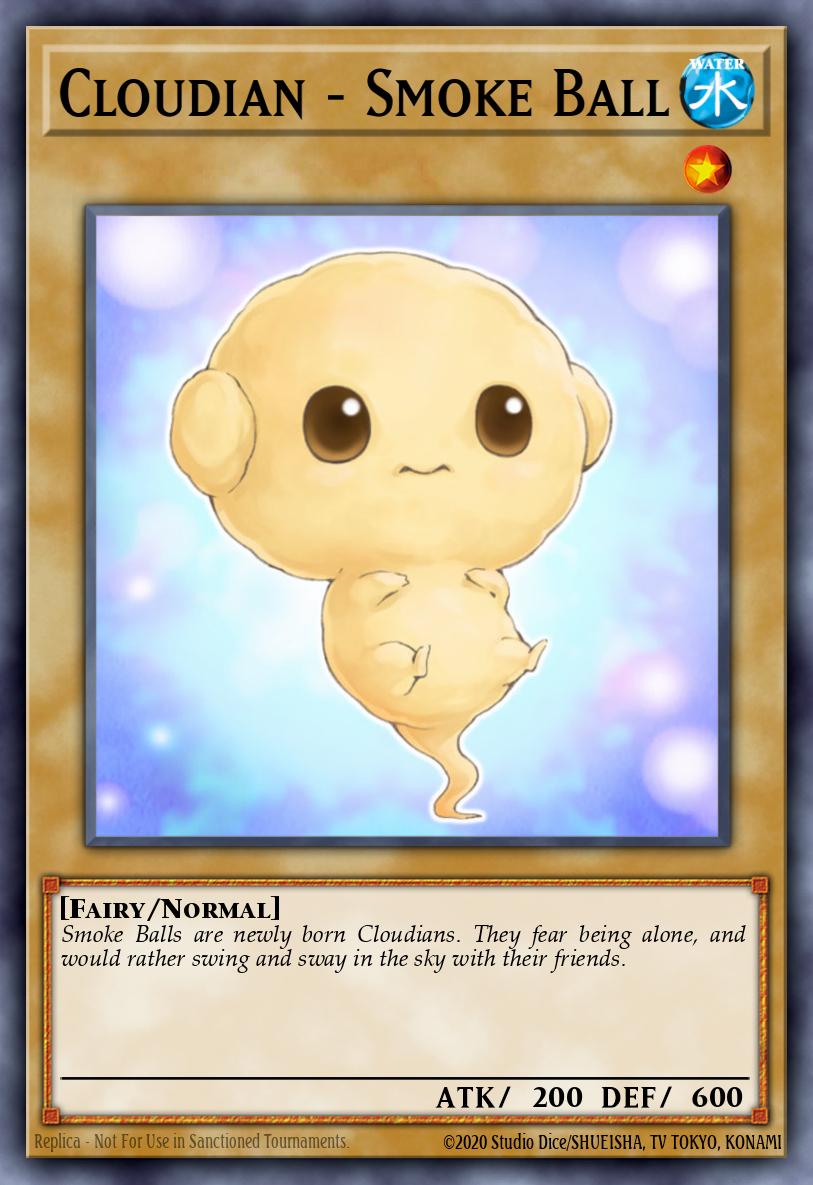 Cloudian - Smoke Ball Common GLAS-EN002 Gladiators Assault Yugioh card