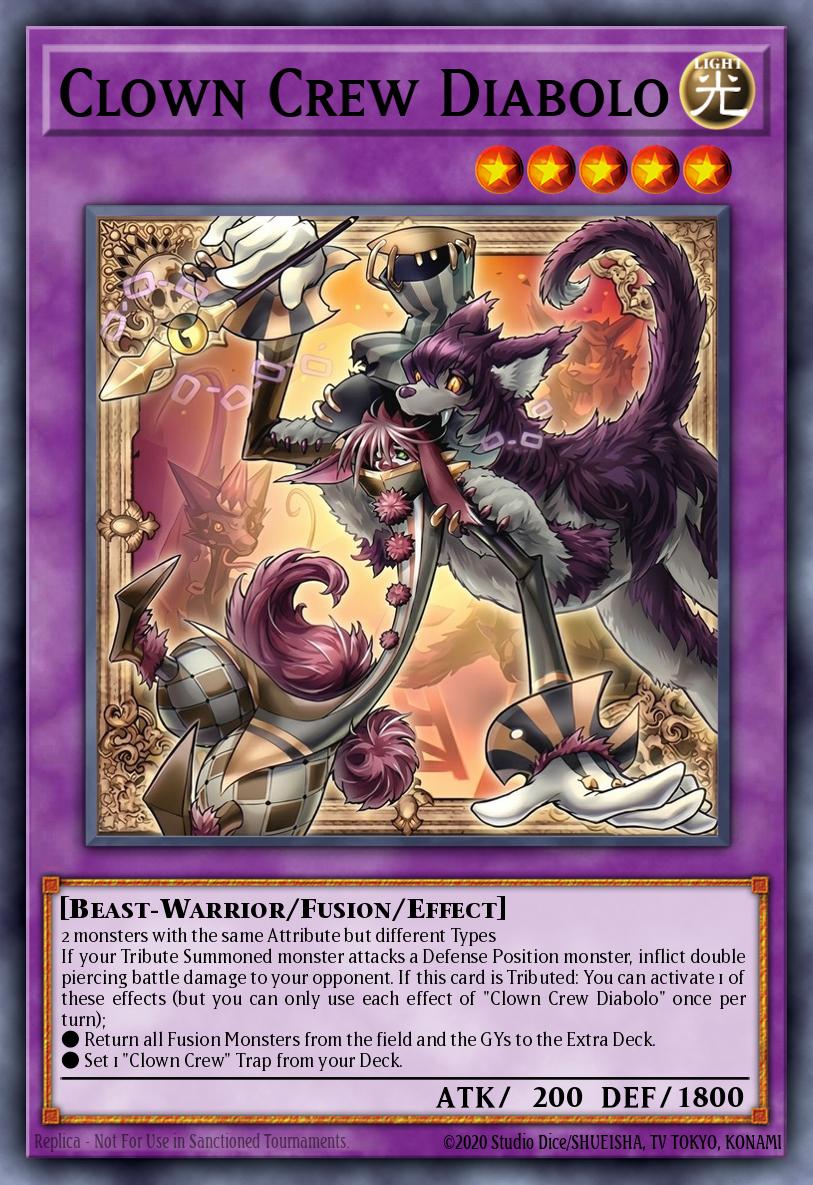 Clown Crew Diabolo Common BLZD-EN032 Blazing Dominion Yugioh card
