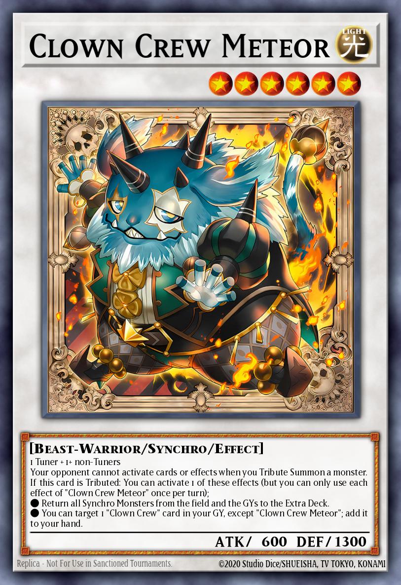 Clown Crew Meteor Common BLZD-EN040 Blazing Dominion Yugioh card