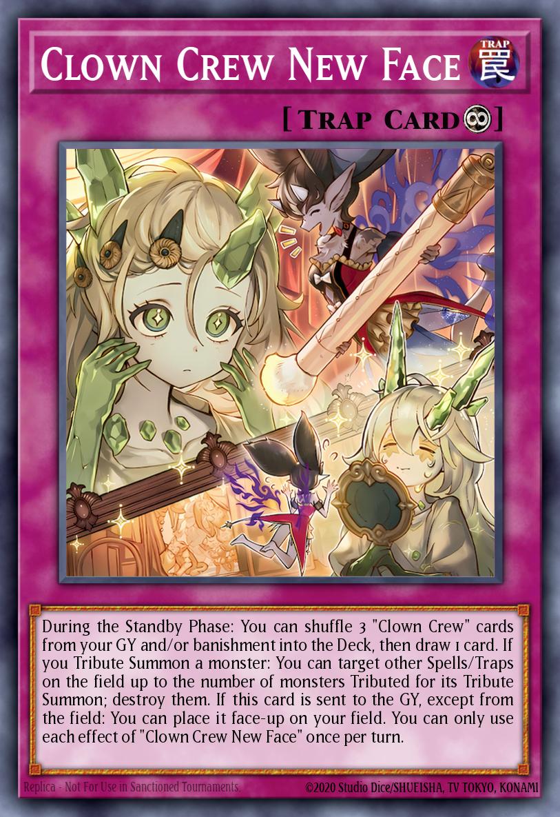 Clown Crew New Face Common BLZD-EN074 Blazing Dominion Yugioh card