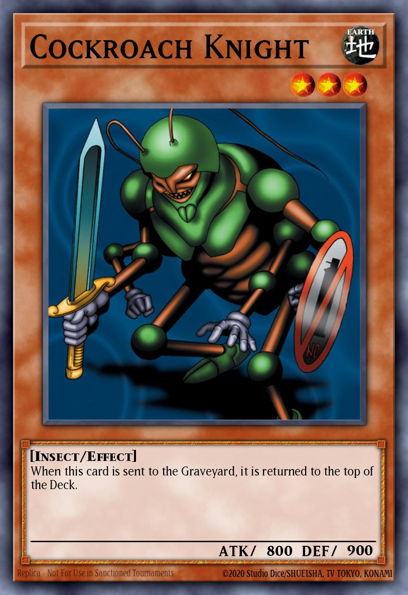 Cockroach Knight Common TP1-029 Tournament Pack 1st Season Yugioh card