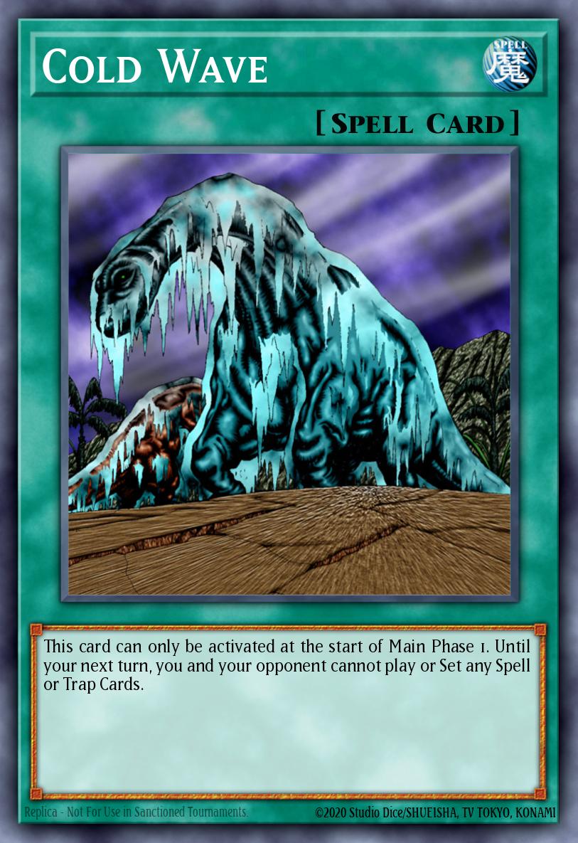 Cold Wave Common CP06-EN018 Champion Pack Game Six Yugioh card