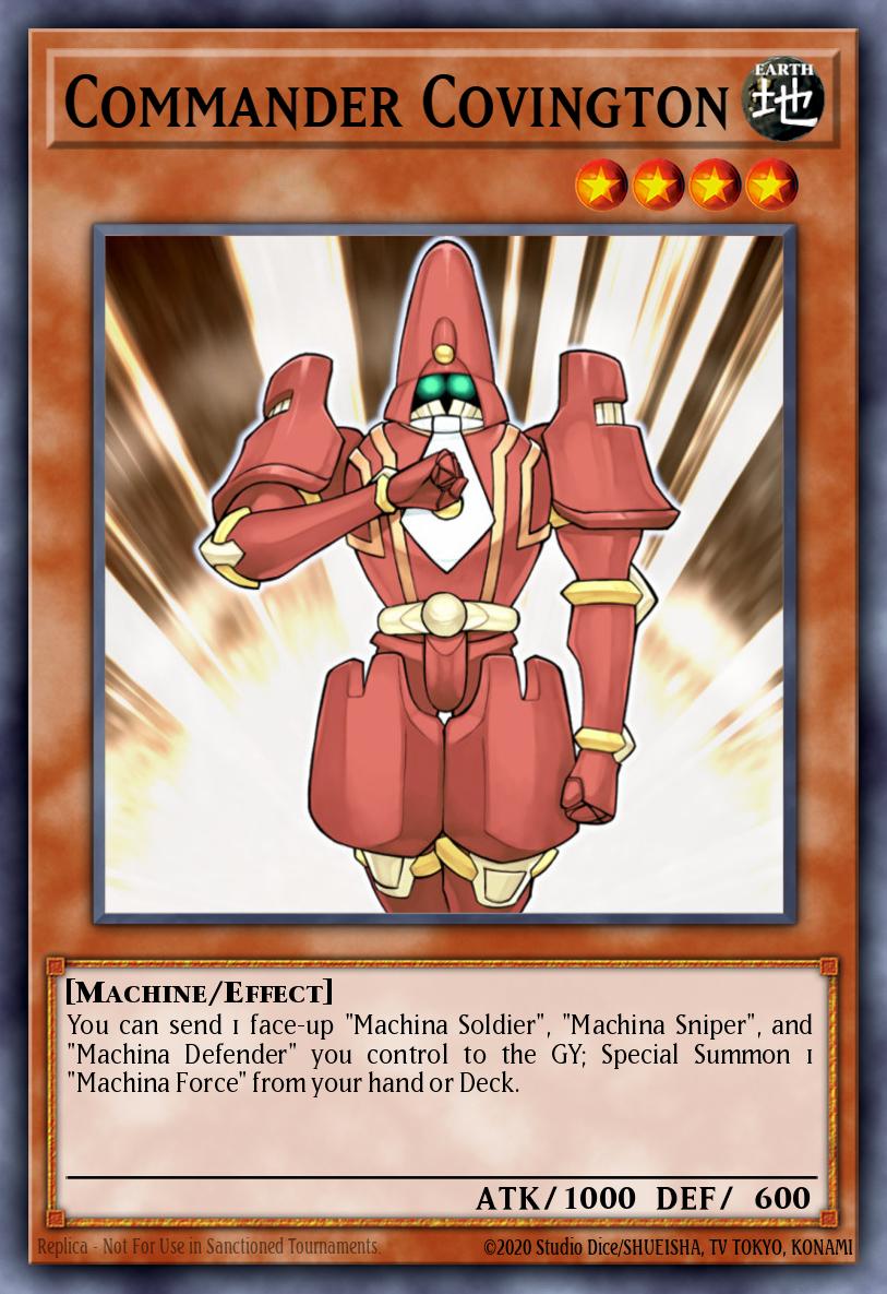 Commander Covington Secret Rare LCYW-EN167 Legendary Collection 3 Yugis World Mega Pack Yugioh card