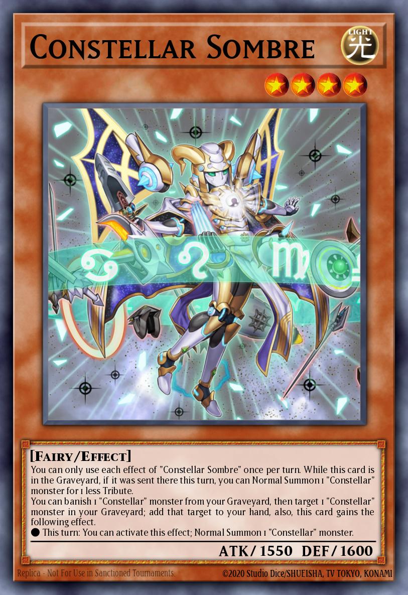 Constellar Sombre Super Rare MP14-EN060 2014 Mega-Tin Mega Pack Yugioh card
