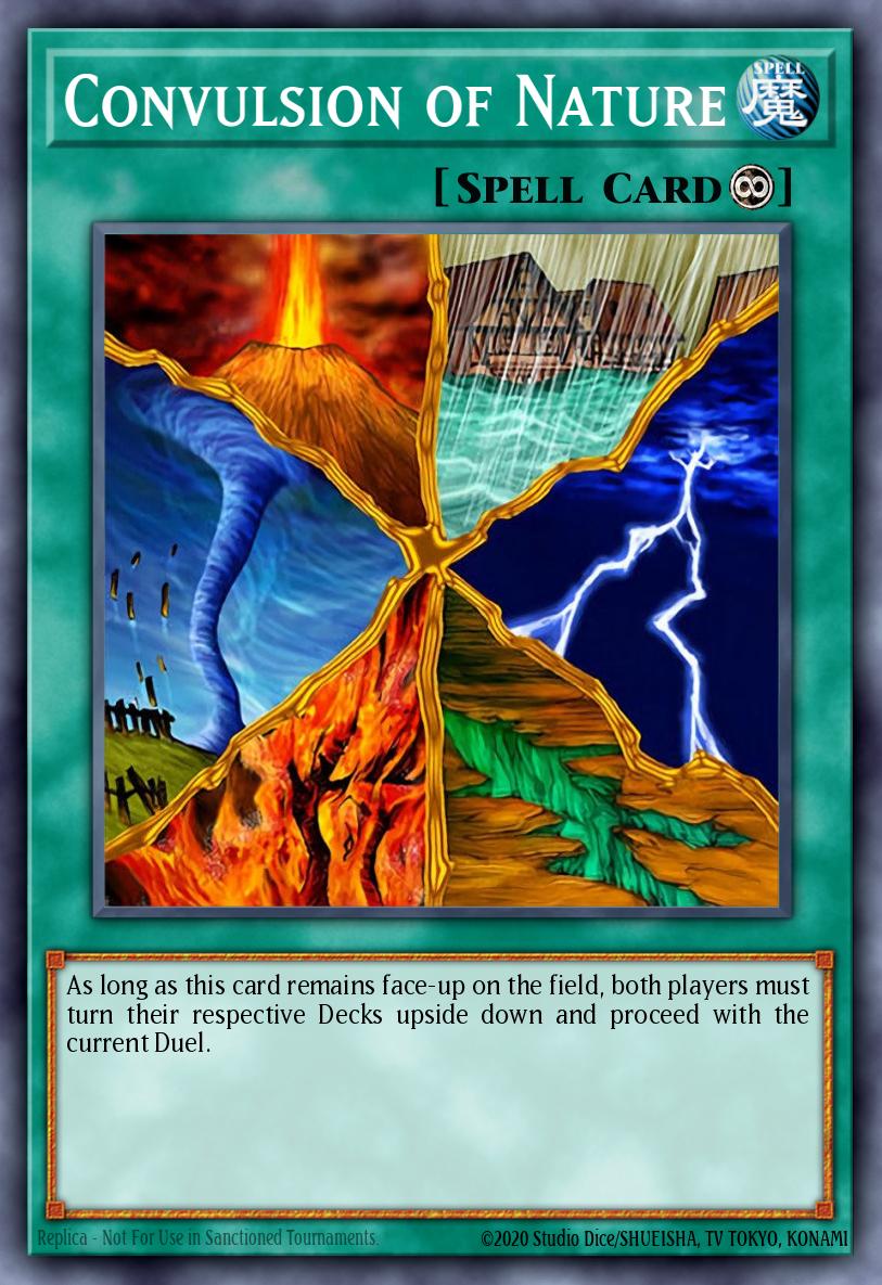 Convulsion of Nature Common DB2-EN193 Dark Beginning 2 Yugioh card