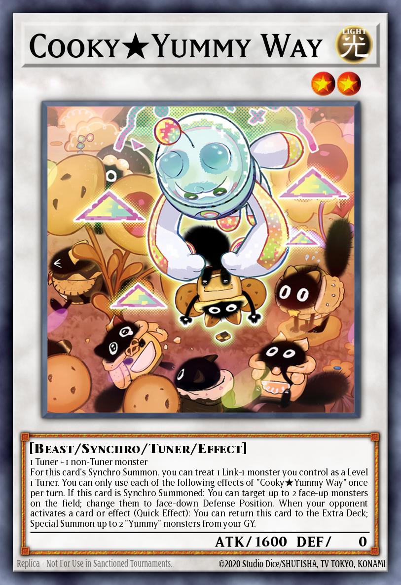Cooky★Yummy Way Rare JUSH-EN020 Justice Hunters Yugioh card