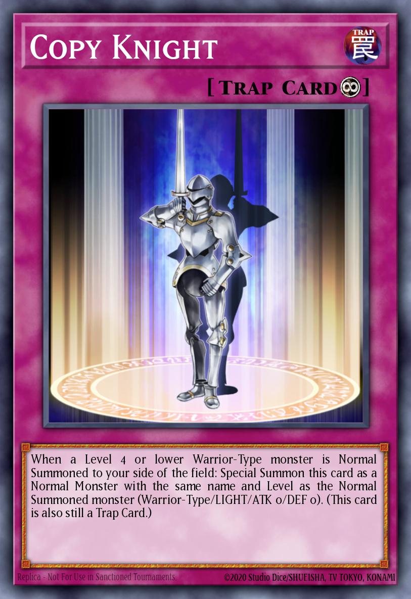 Copy Knight Common GLD5-EN055 Gold Series Haunted Mine Yugioh card