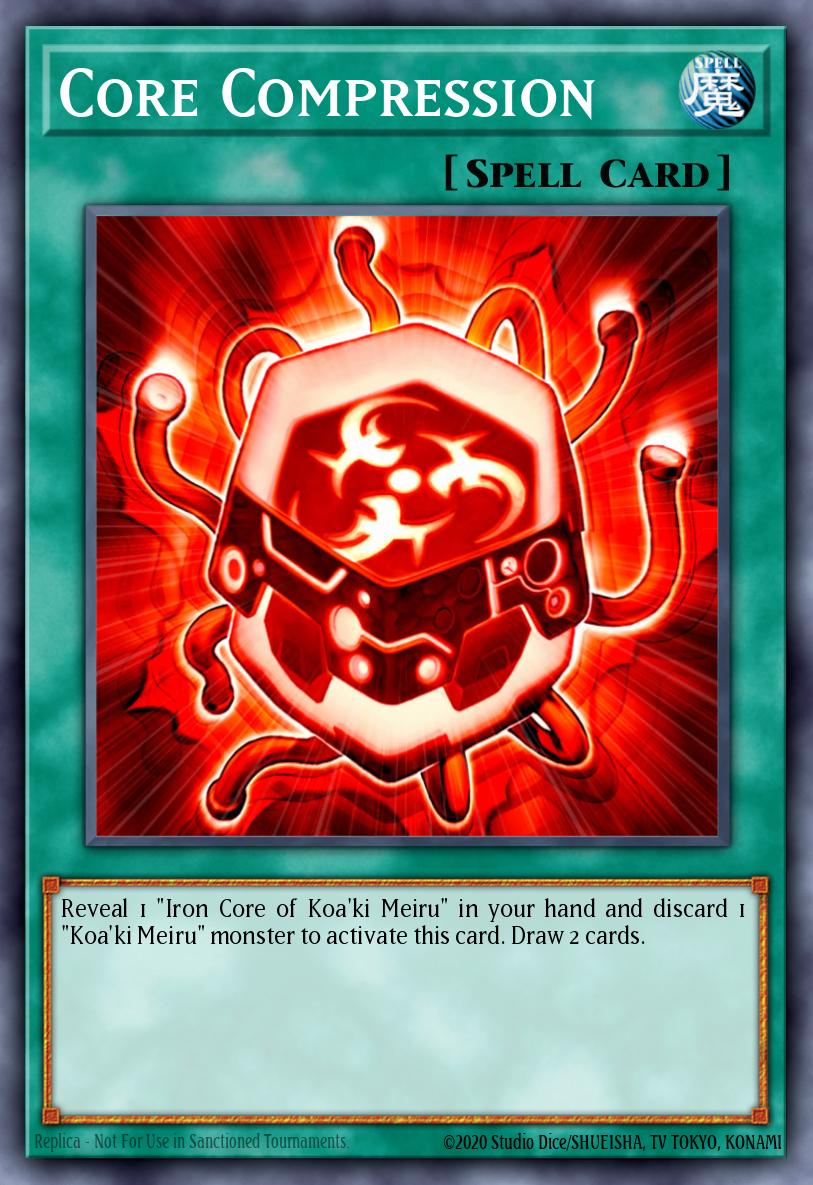 Core Compression Super Rare ANPR-EN052 Ancient Prophecy Yugioh card