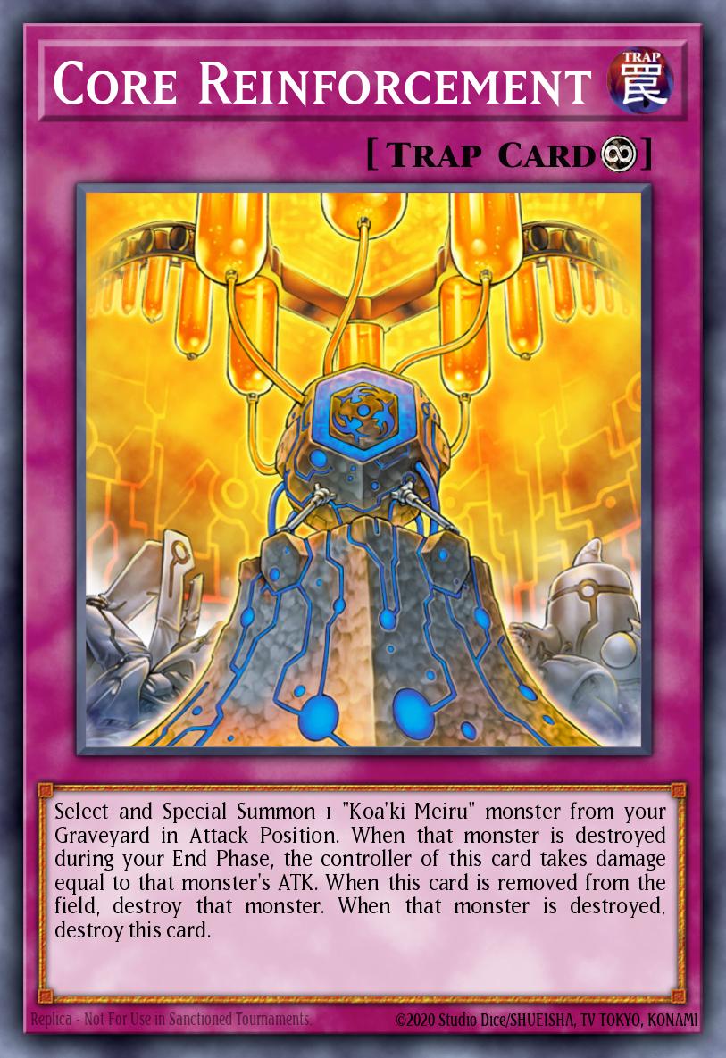 Core Reinforcement Rare ANPR-EN073 Ancient Prophecy Yugioh card