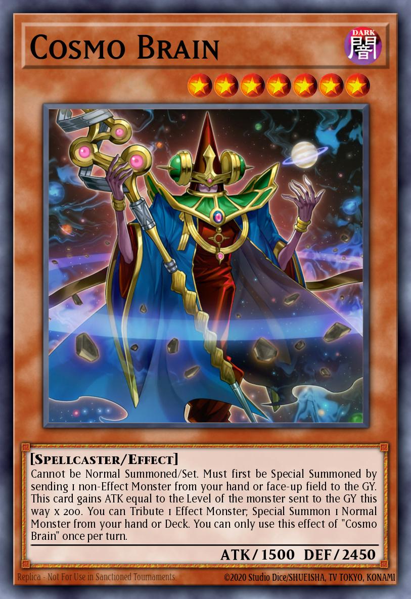 Cosmo Brain Common MP19-EN089 2019 Gold Sarcophagus Tin Mega Pack Yugioh card