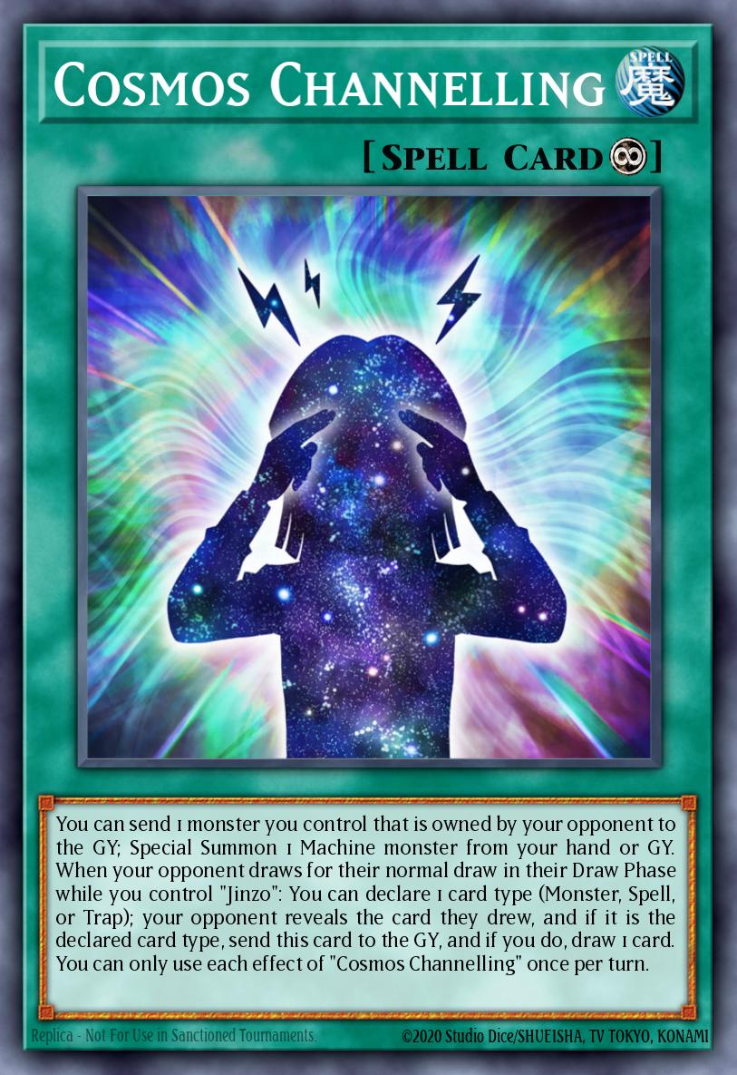Cosmos Channelling Rare LED7-EN036 Legendary Duelists Rage of Ra Yugioh card