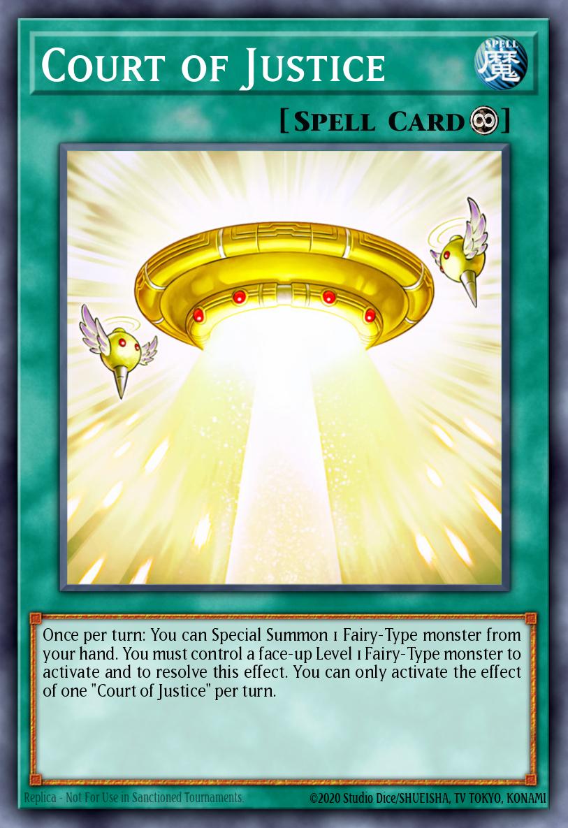 Court of Justice Ultra Rare LC02-EN013 Legendary Collection 2 The Duel Academy Years Yugioh card