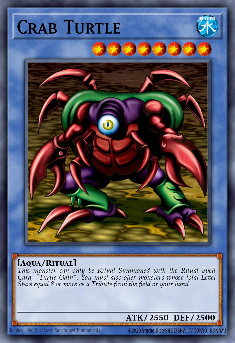 Crab Turtle Common MRL-069 Magic Ruler Yugioh card
