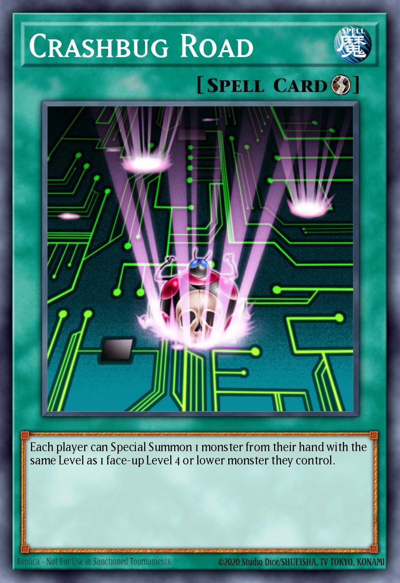 Crashbug Road Common GENF-EN050 Generation Force Yugioh card