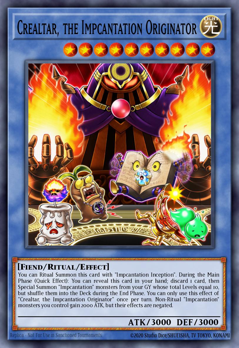 Crealtar the Impcantation Originator Common DANE-EN029 Dark Neostorm Yugioh card
