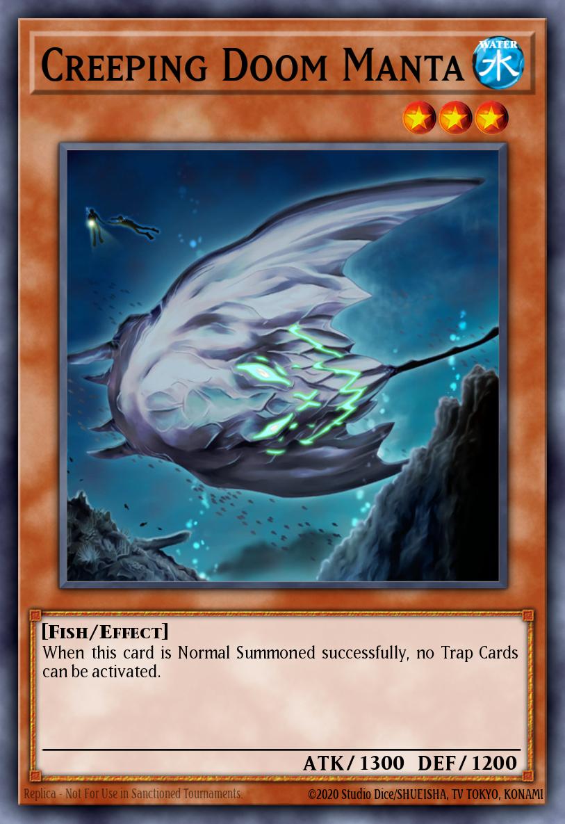 Creeping Doom Manta Common DR3-EN085 Dark Revelation Volume 3 Yugioh card