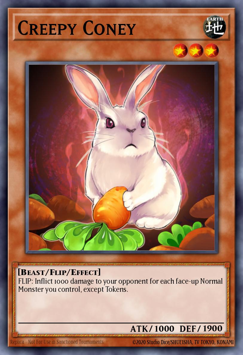 Creepy Coney Common PHSW-EN036 Photon Shockwave Yugioh card