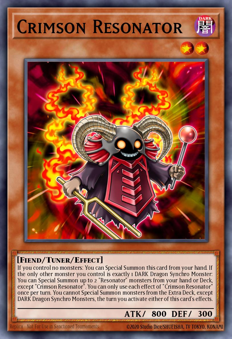 Crimson Resonator Common MP21-EN053 2021 Tin of Ancient Battles Yugioh card
