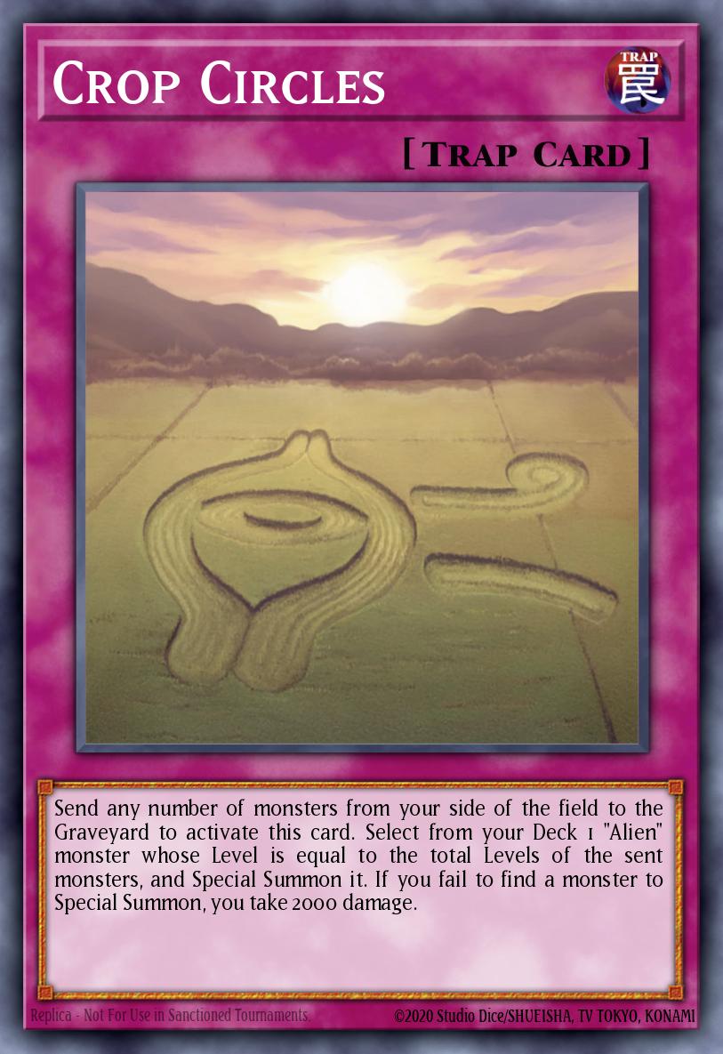 Crop Circles Common POTD-EN051 Power of the Duelist Yugioh card