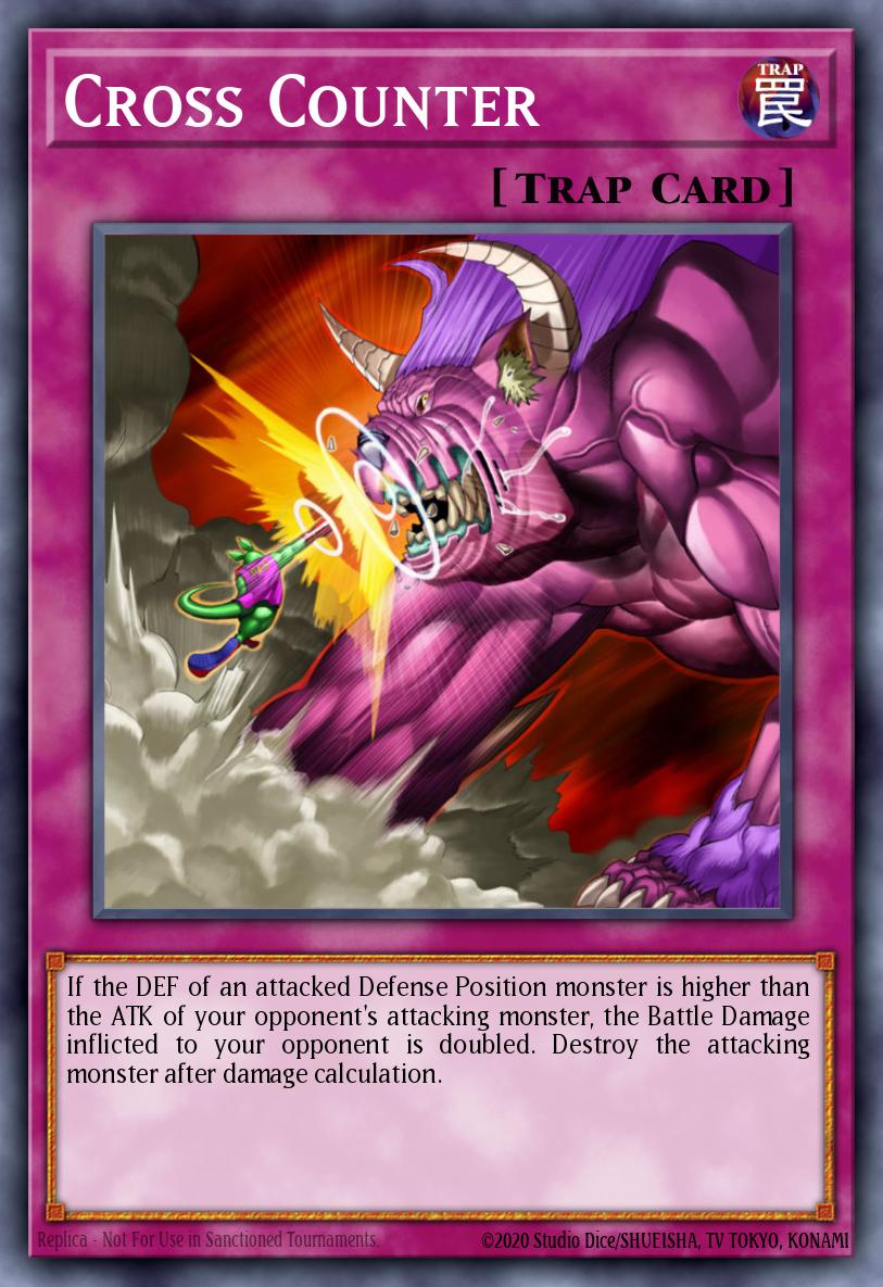Cross Counter Rare DR3-EN169 Dark Revelation Volume 3 Yugioh card