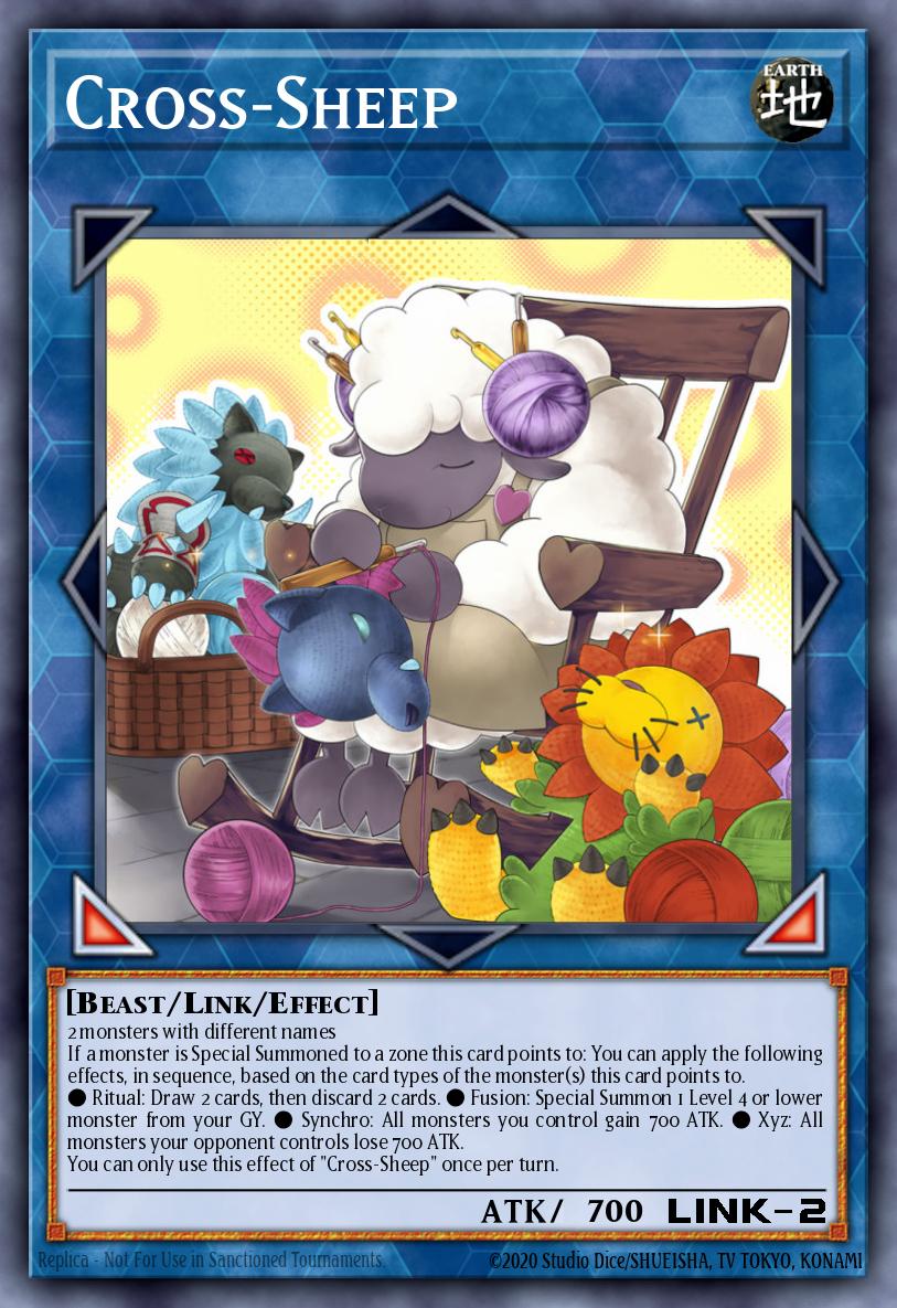 Cross-Sheep Prismatic Secret Rare MP21-EN018 2021 Tin of Ancient Battles Yugioh card
