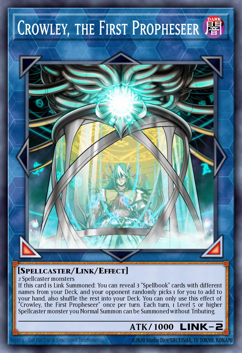 Crowley the First Propheseer Ultra Rare DUPO-EN028 Duel Power Yugioh card