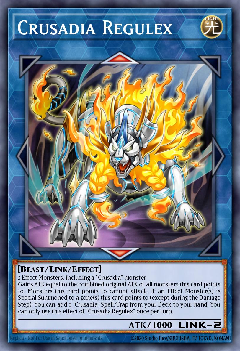 Crusadia Regulex Common MP19-EN106 2019 Gold Sarcophagus Tin Mega Pack Yugioh card