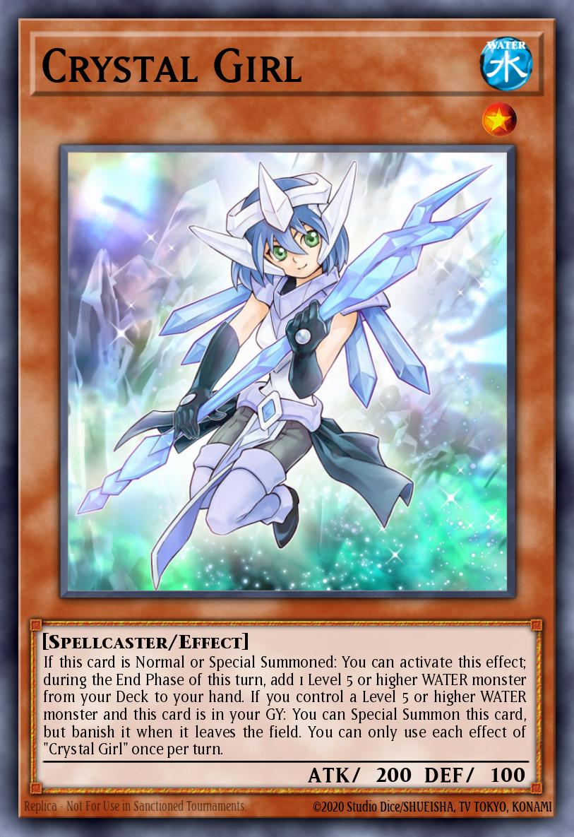 Crystal Girl Super Rare KICO-EN015 Kings Court Yugioh card