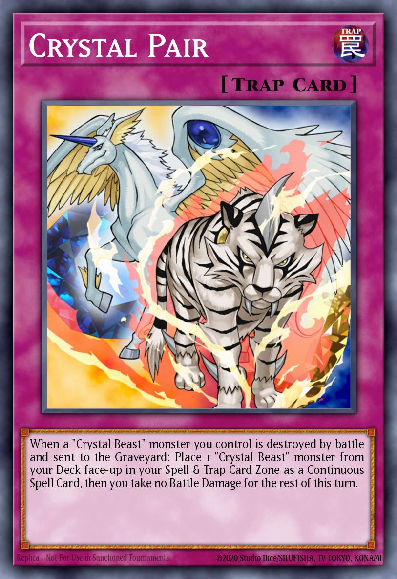 Crystal Pair Rare DP07-EN025 Duelist Pack Jesse Anderson Yugioh card