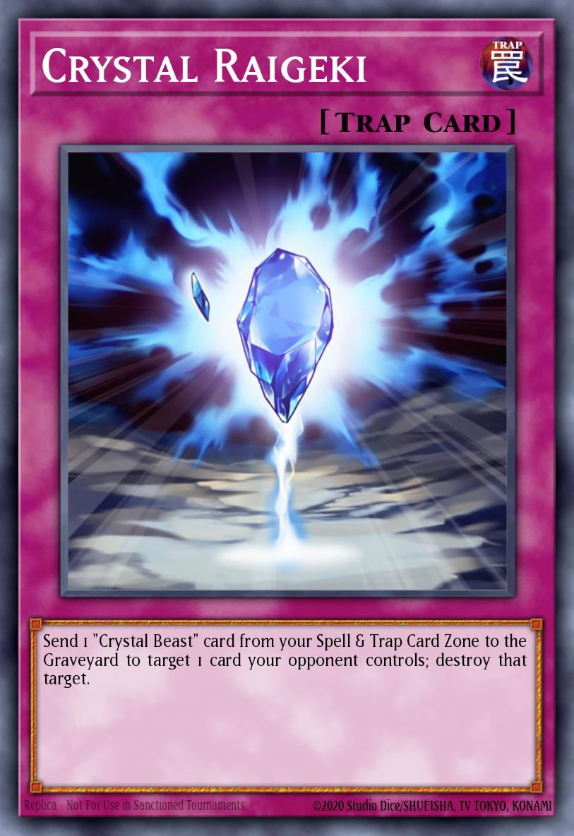 Crystal Raigeki Duel Terminal Normal Parallel Rare DT01-EN099 Duel Terminal 1 Yugioh card