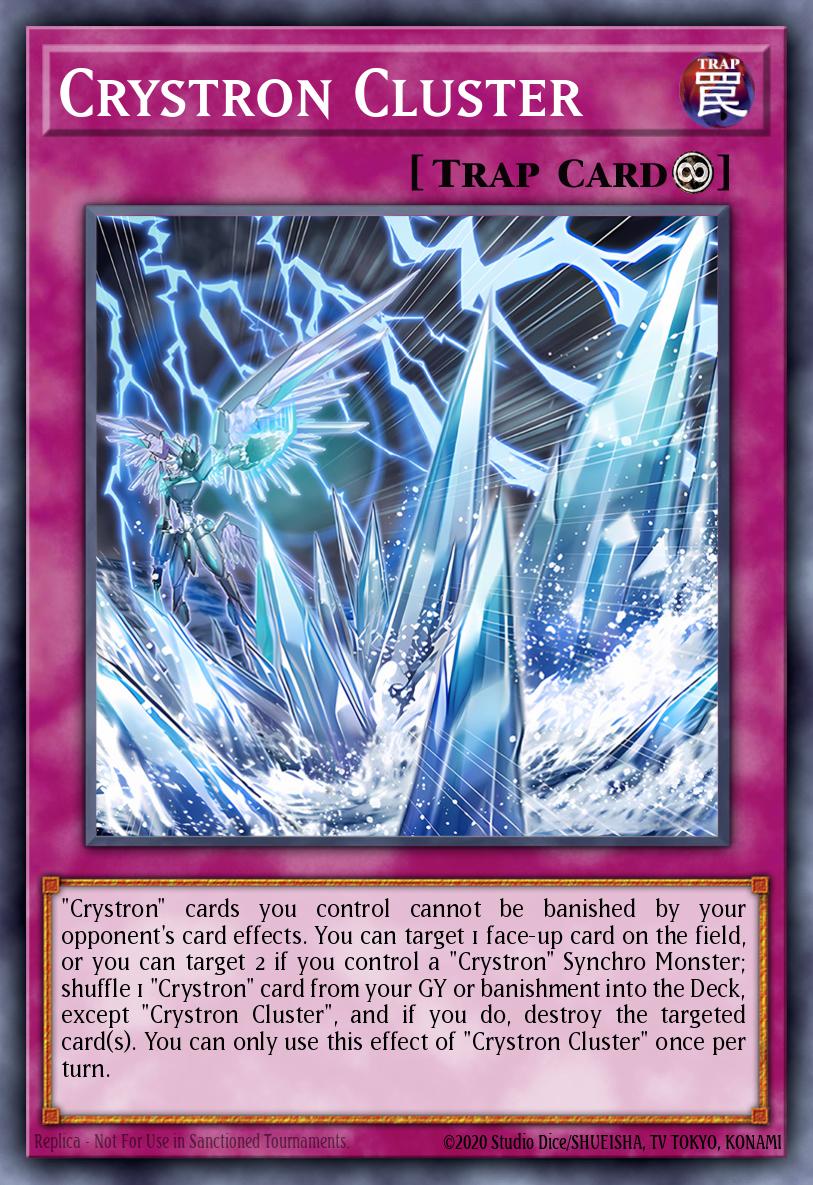 Crystron Cluster Common SUDA-EN080 Supreme Darkness Yugioh card