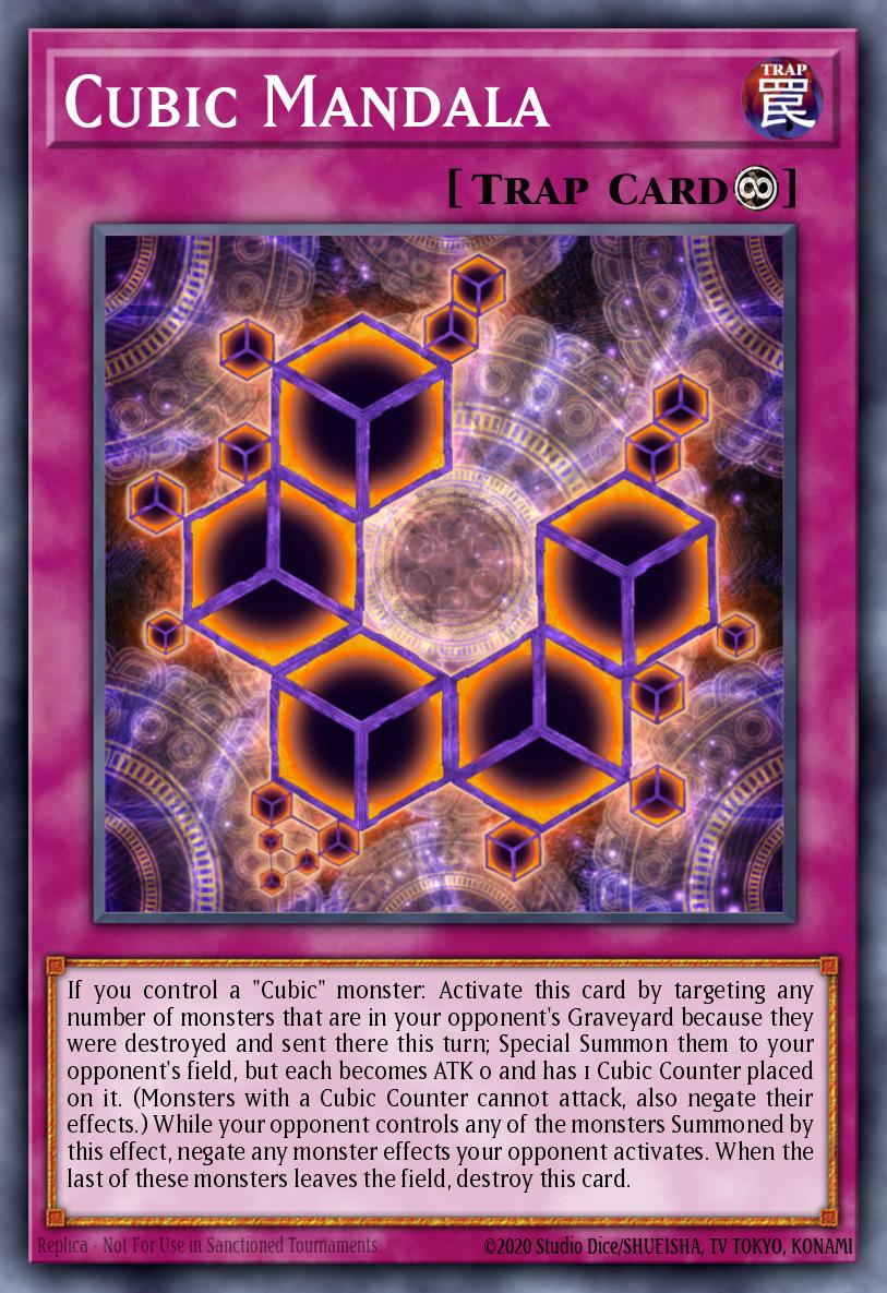 Cubic Mandala Ultra Rare MVP1-EN044 Yu-Gi-Oh! The Dark Side of Dimensions Movie Pack Yugioh card
