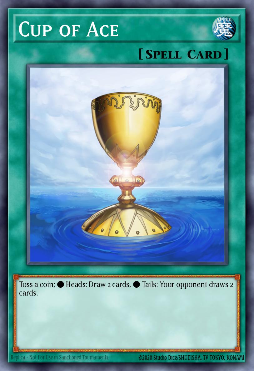 Cup of Ace Common LODT-EN050 Light of Destruction Yugioh card