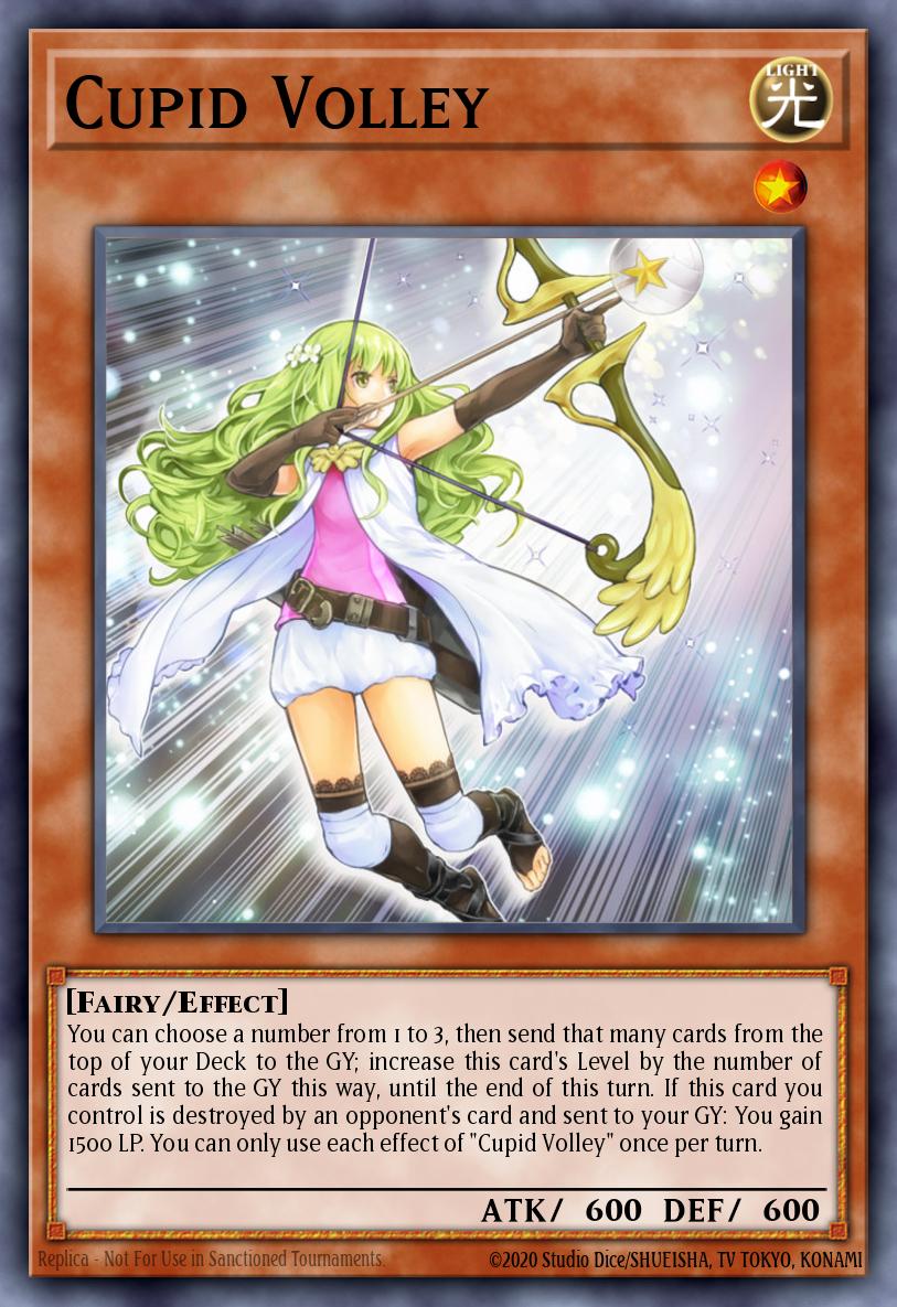 Cupid Volley Common MP19-EN093 2019 Gold Sarcophagus Tin Mega Pack Yugioh card