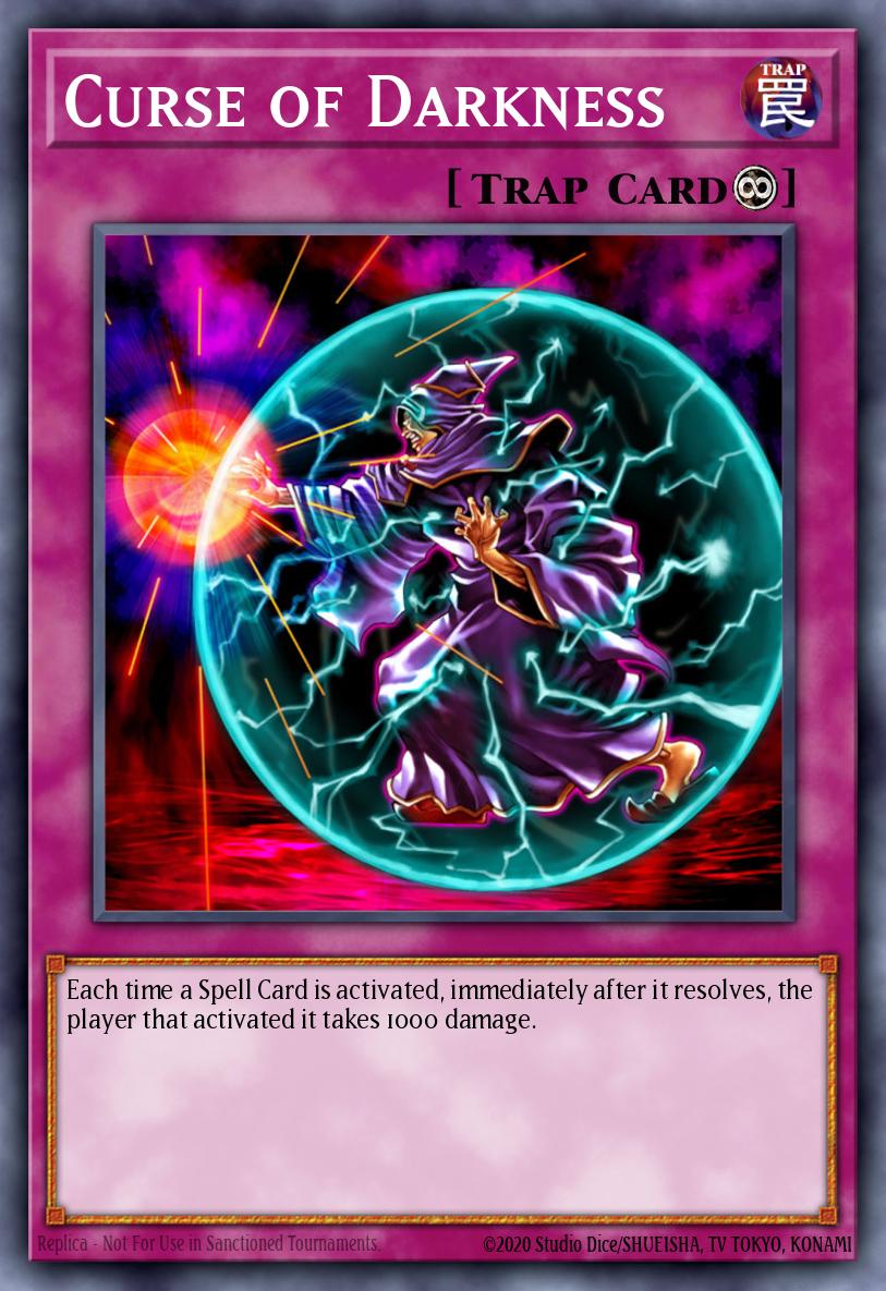 Curse of Darkness Rare DR2-EN107 Dark Revelation Volume 2 Yugioh card