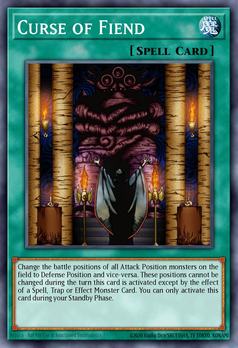 Curse of Fiend Short Print MRL-032 Magic Ruler Yugioh card