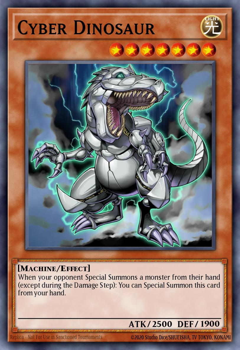 Cyber Dinosaur Super Rare CT07-EN008 Collectible Tins 2010 Wave 1 Yugioh card